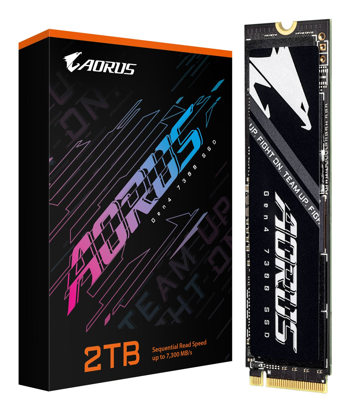 EAN 4719331869717 - GIGABYTE AORUS Gen4 7300 2 TB M.2 PCI Express 4.0 NVMe 3D TLC NAND imagen 4