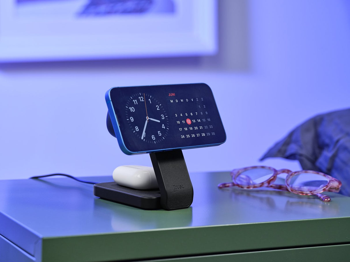 EAN 8713439254648 - Trust Viro Auriculares, Auriculares, Smartphone, Reloj inteligente Negro USB Cargador inalámbrico imagen 14