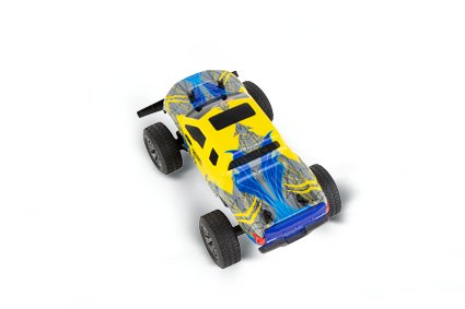 Carrera Ford F-150 Raptor Modelo Controlado Por Radio Camioneta Motor Eléctrico 1:18