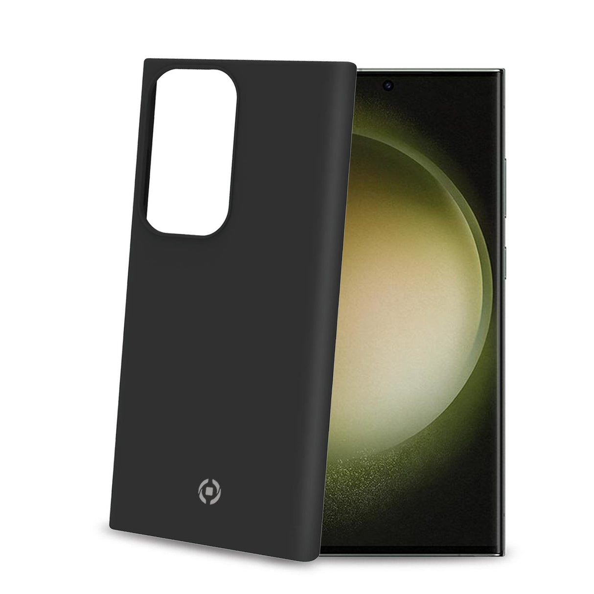 Celly Cromo Funda Para Galaxy S23 Ultra 5g (6.8") Negro