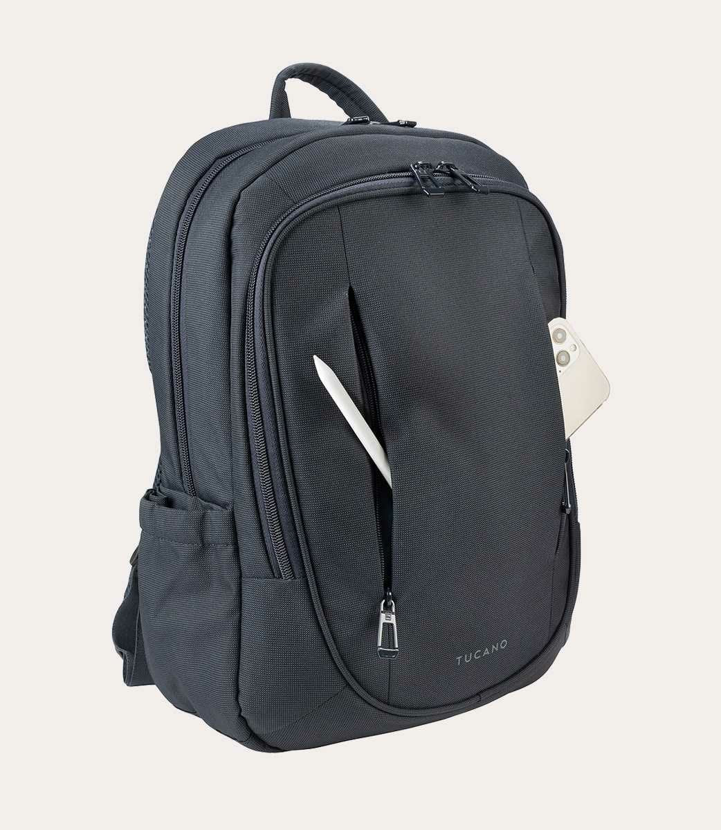 EAN 8020252178120 - Tucano Binario Gravity mochila Mochila de senderismo Azul Plástico reciclado imagen 8