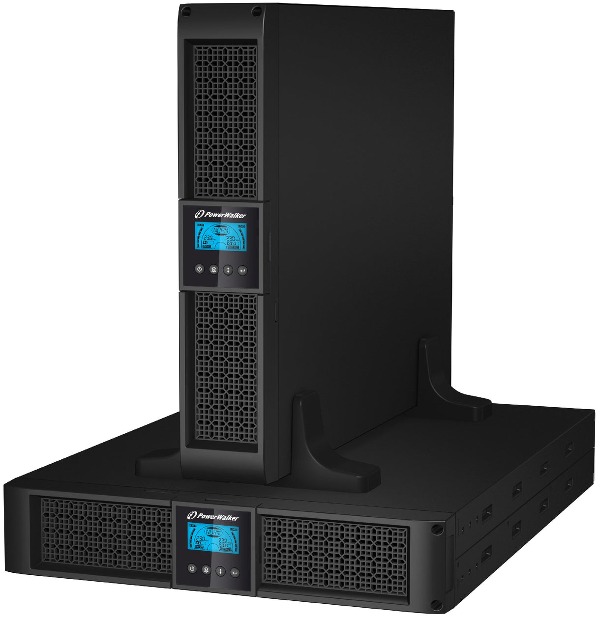 EAN 4260074974317 - PowerWalker VI 1000RT LCD sistema de alimentación ininterrumpida (UPS) 1 kVA 900 W 8 salidas AC imagen 1