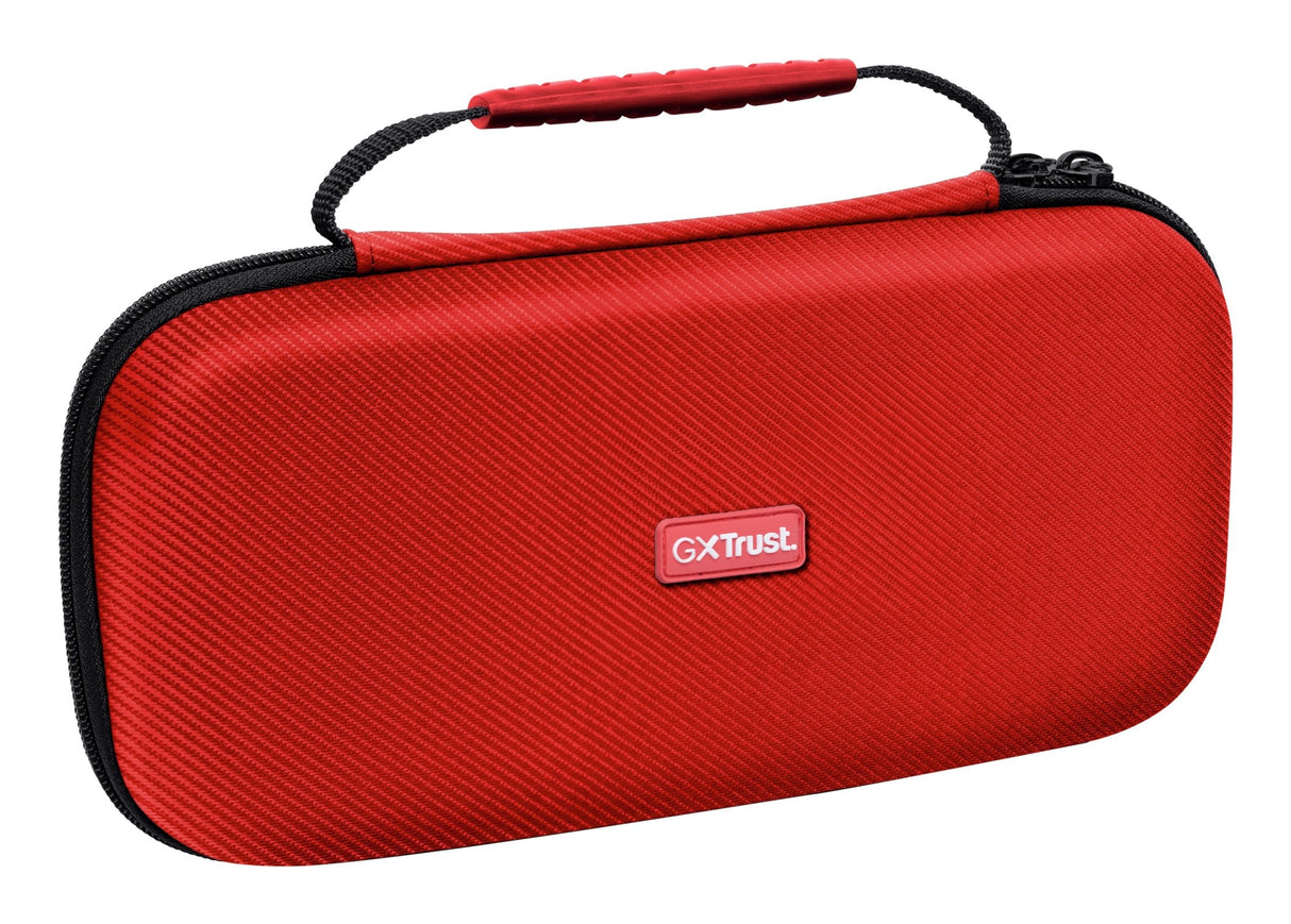 Estuche Rigido Para Nintendo Switch Trust Gxt1248 Bicolor: Rojo Y Azul 25418