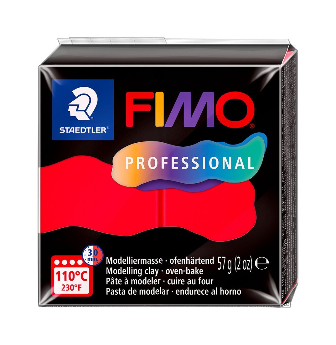 Fimo Mod.Masse Fimo Prof 57g Rot