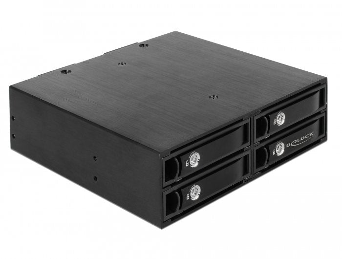 Delock 47233 Rack Móvil De 5.25" Para 4 X 2.5? Sata / Sas Hdd / Ssd 12 Gb/S