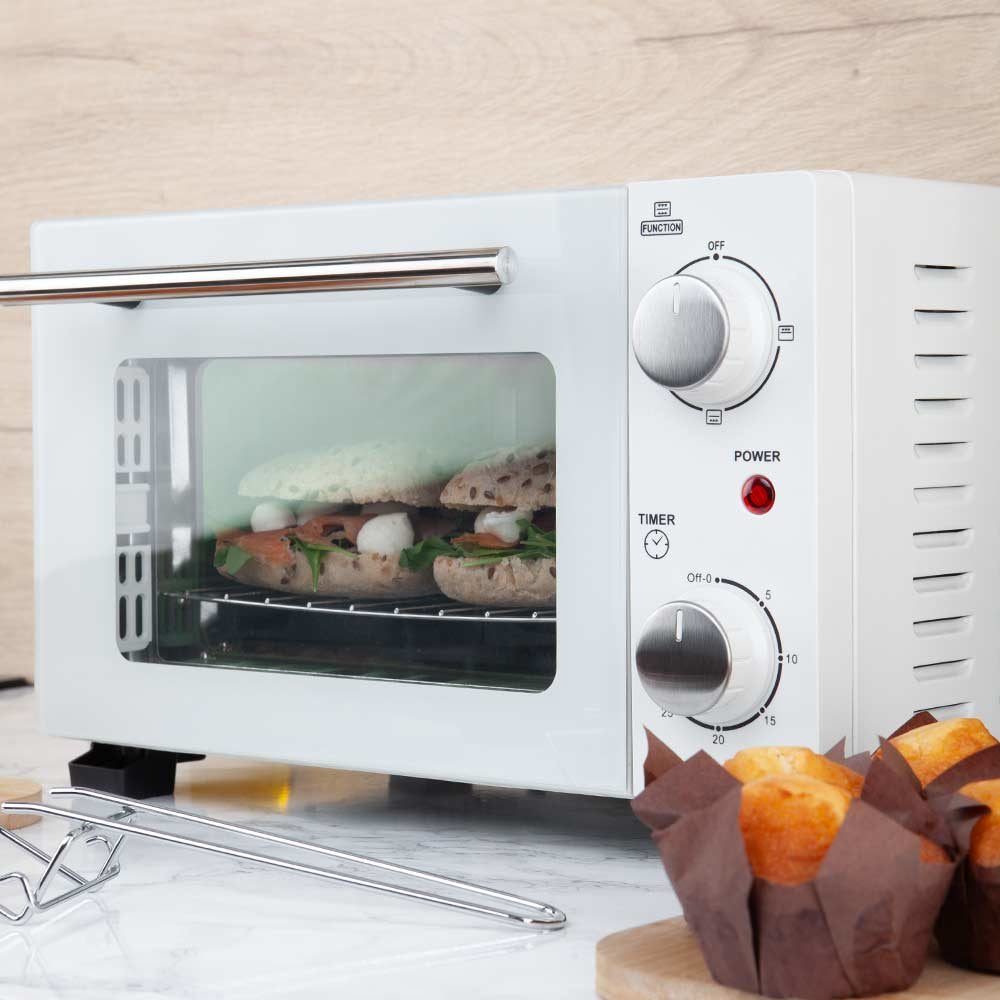 Horno De Sobremesa Orbegozo Ho 975 800w Capacidad 10l Blanco