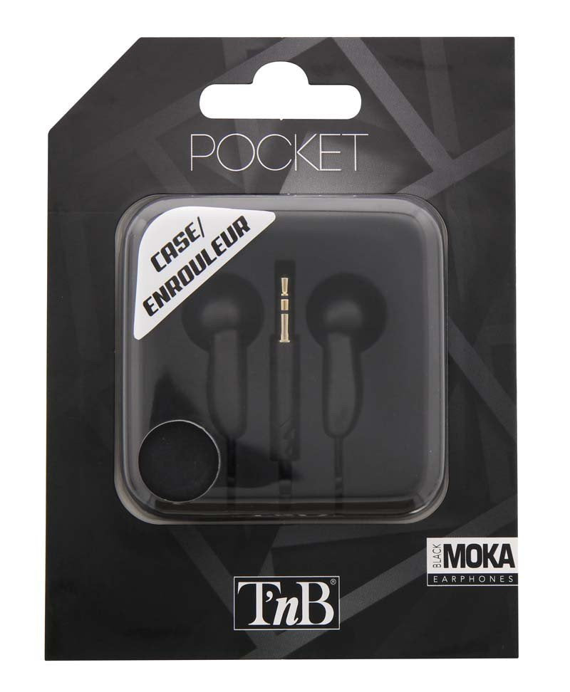 Auriculares Tnb Jack Con Cable Pocket Negro