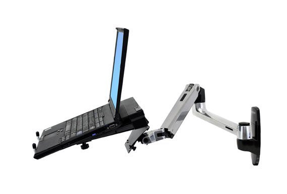 Brazo Lcd Ergotron Lx Para Montaje En Pared, Soporte De Pared Plateado 45-243-026