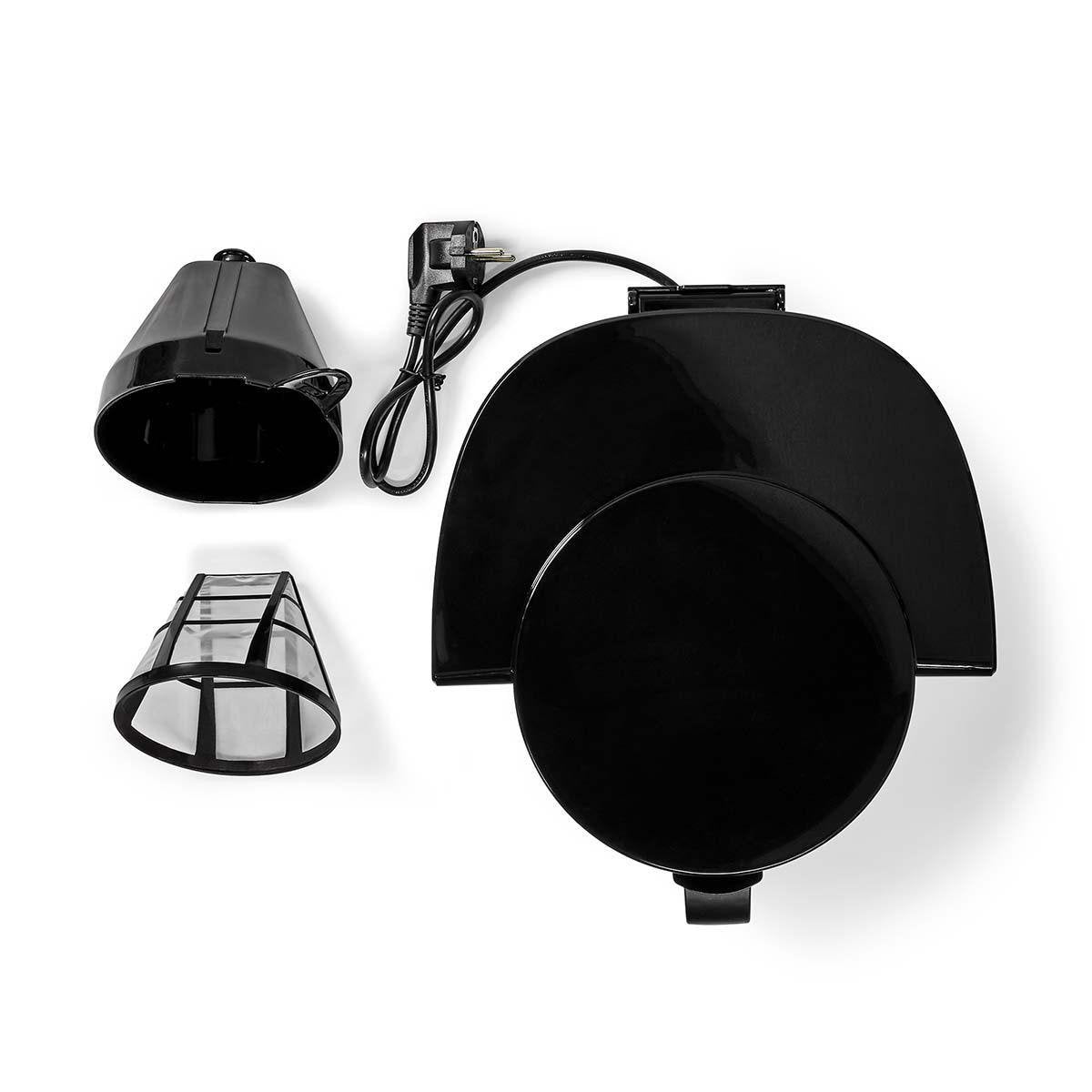 Nedis Cafetera Cafe Filtrado 1.0 L 8 Copas Negro