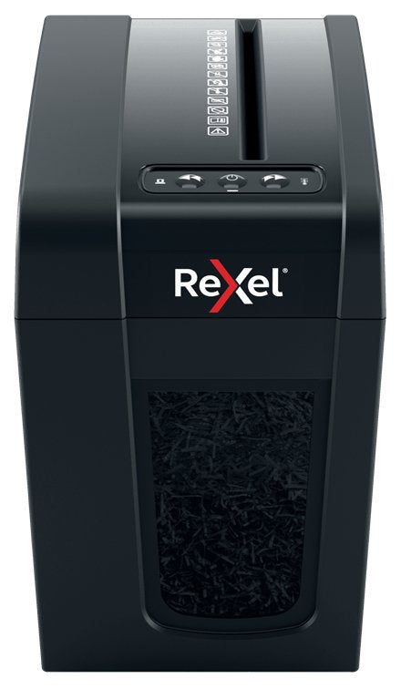 Rexel Secure X6-Sl Whisper-Shred Destructora De Papel Manual Corte En Particulas - Destruye Hasta 6 Hojas - 10l