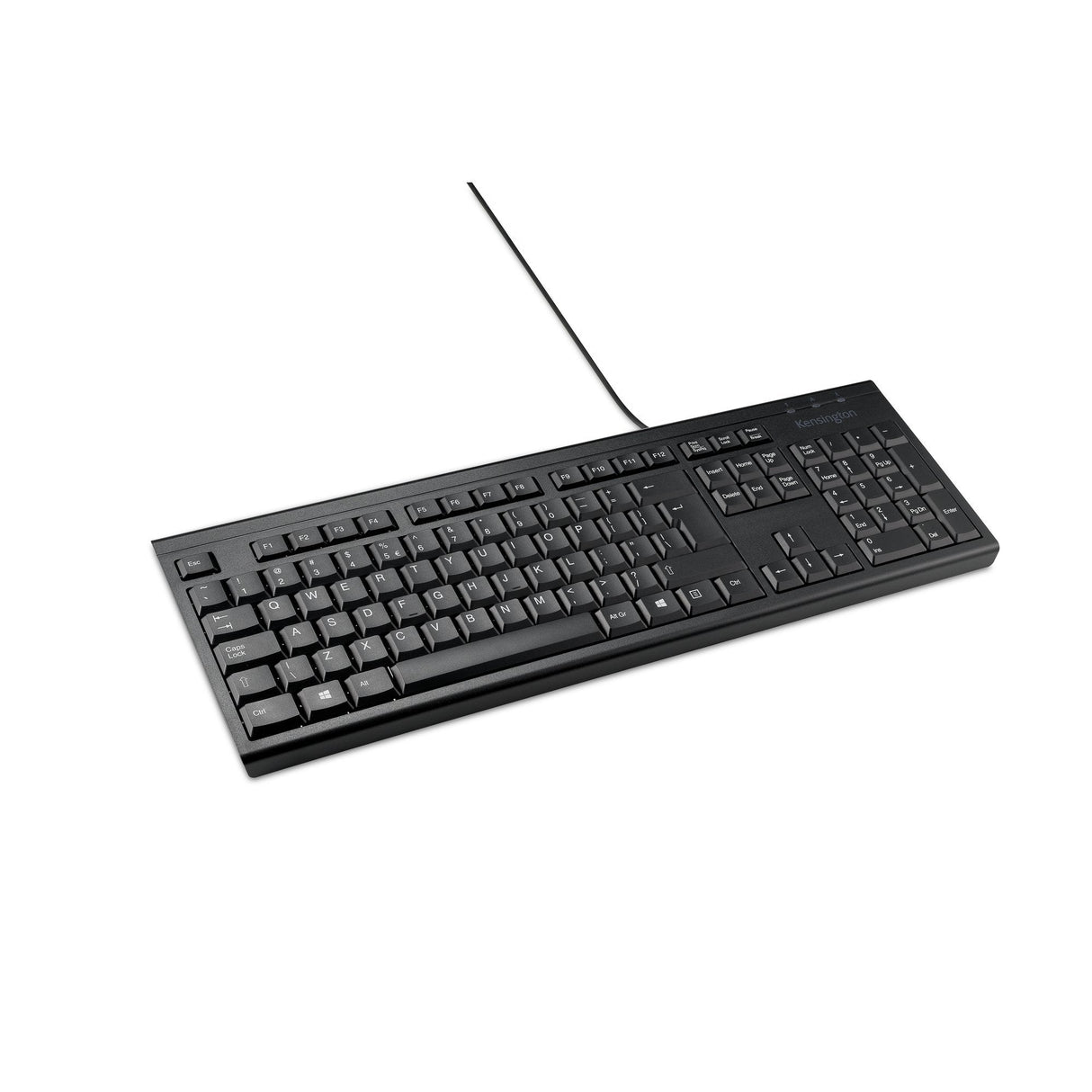 Kensington Kb100 Eq, Teclado Negro, Distribución Fr K63727fr