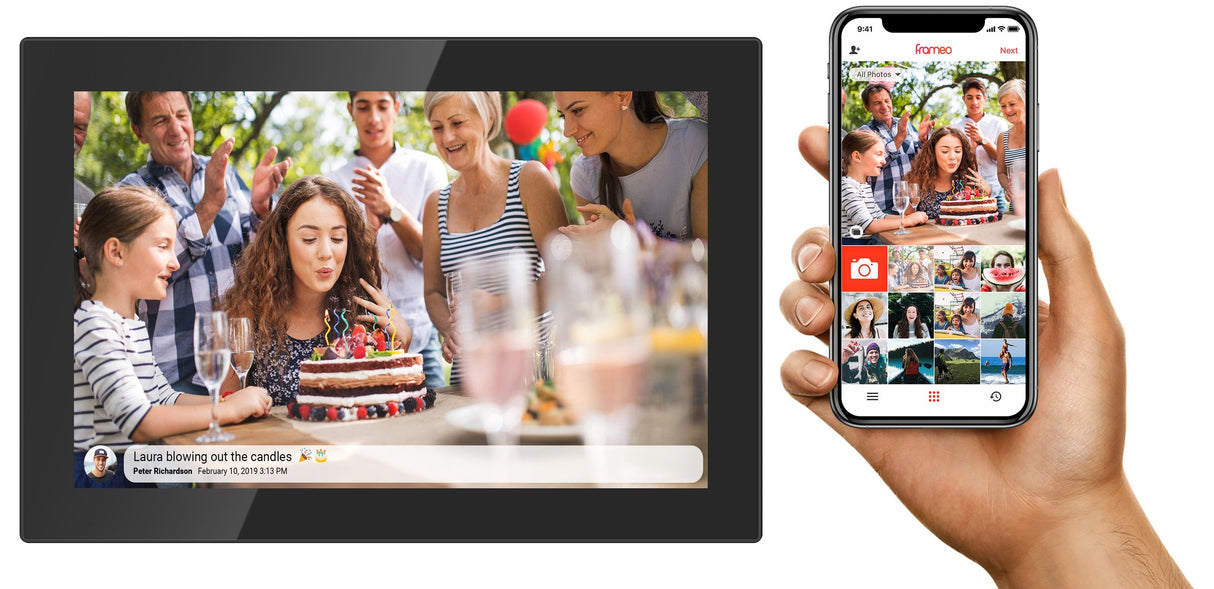 Denver Frameo Pff-1037 Black 25,4cm (10,1 ) 16gb