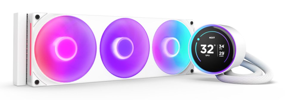 Nzxt Kraken Elite 360 Rgb 360 Mm, Refrigeración Líquida Rl-Kr36e-W2