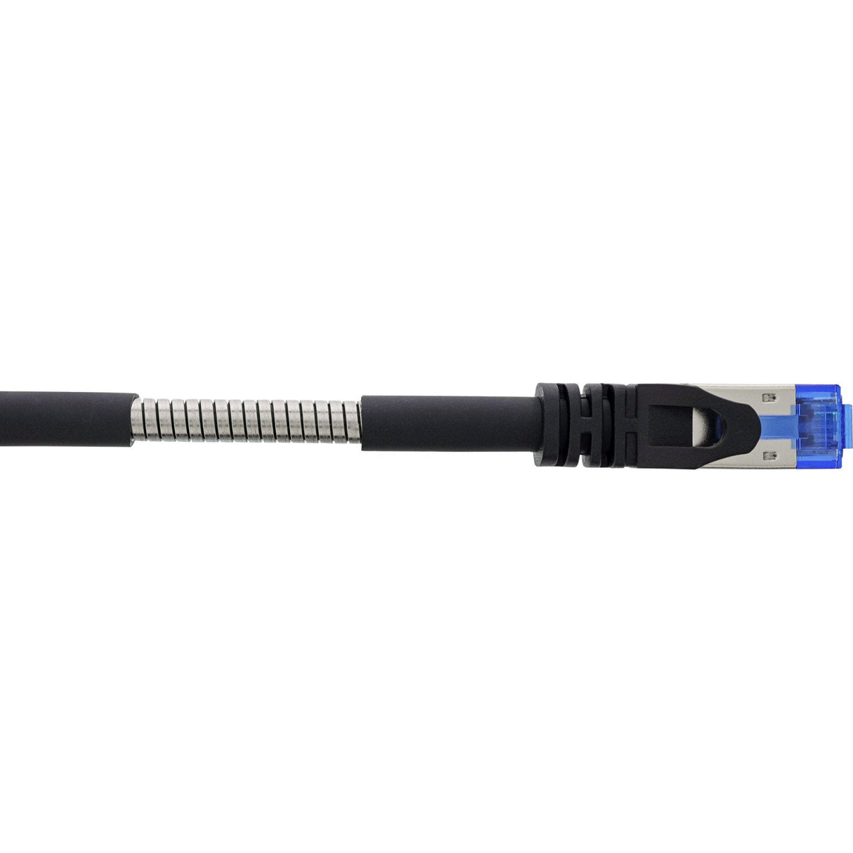 Inline® Cable De Red Armoured, U/Ftp, Cat.6a, Black, 20m