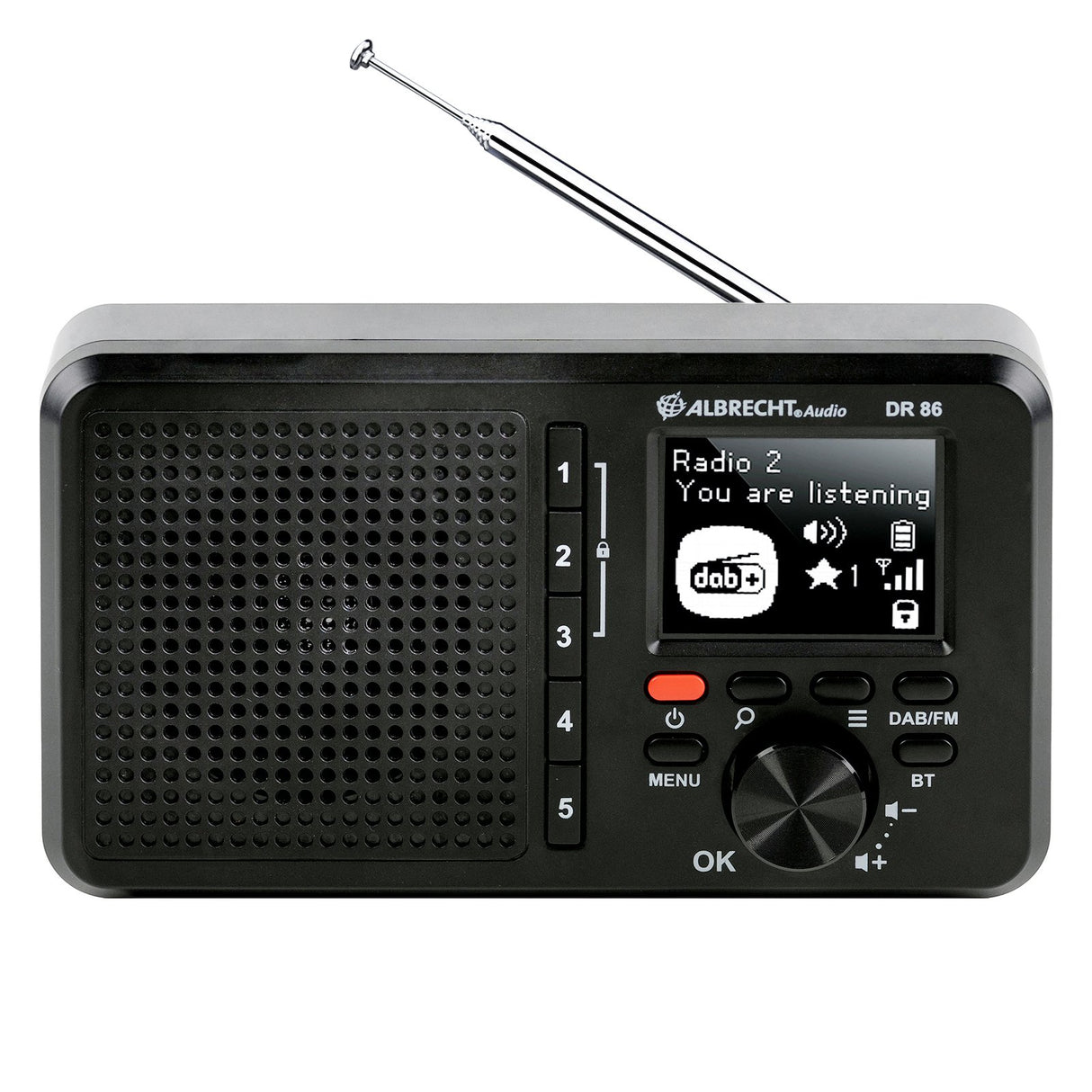 EAN 4032661278616 - Albrecht DR 86 Personal Digital Negro imagen 1