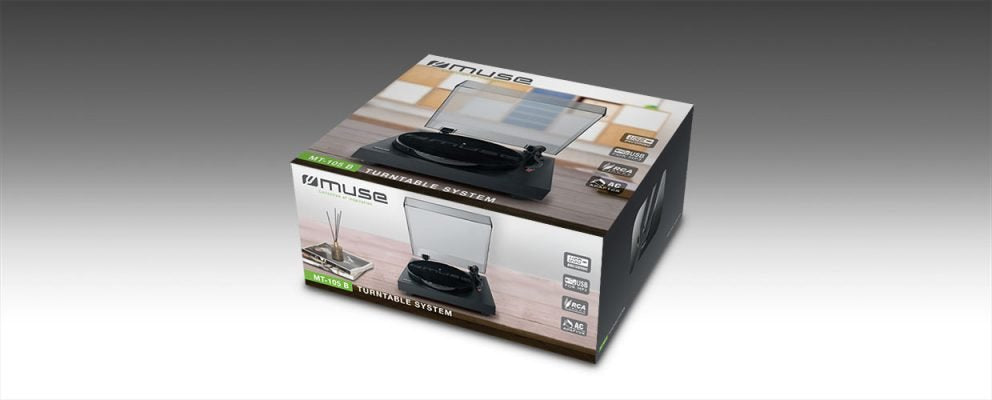 EAN 3700460206727 - Muse MT-105 B tocadisco Negro imagen 3