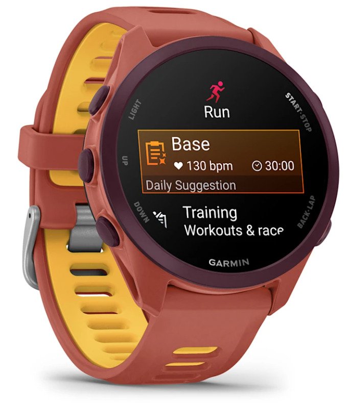 Garmin Forerunner 170 Music 3,05 Cm (1.2") Amoled 42 Mm Digital 390 X 390 Pixeles Pantalla Táctil Rosa Gps (Satélite)