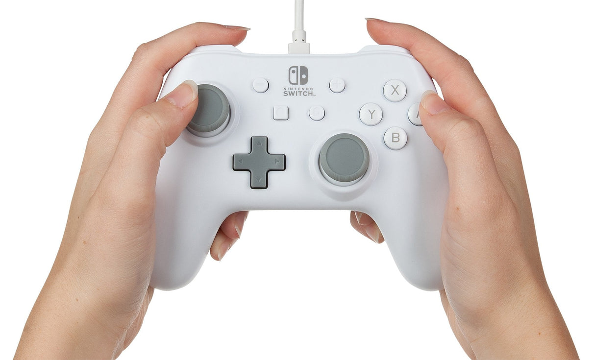 EAN 0617885024054 - PowerA 1517033-01 mando y volante Gris, Blanco USB Gamepad Analógico Nintendo Switch imagen 9
