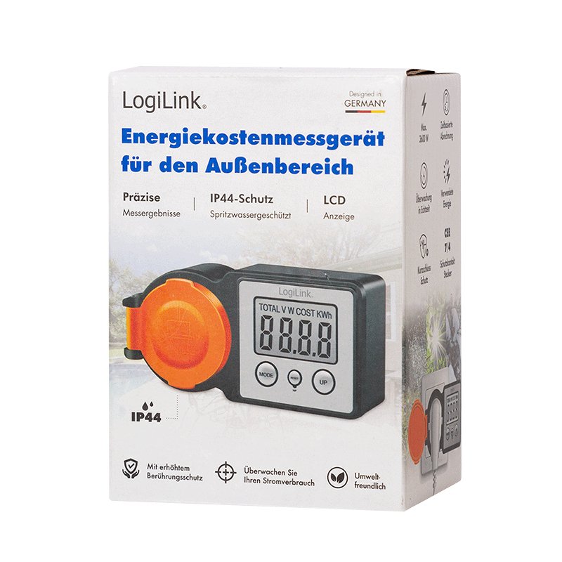 Logilink Energy Cost Meter, Outdoor