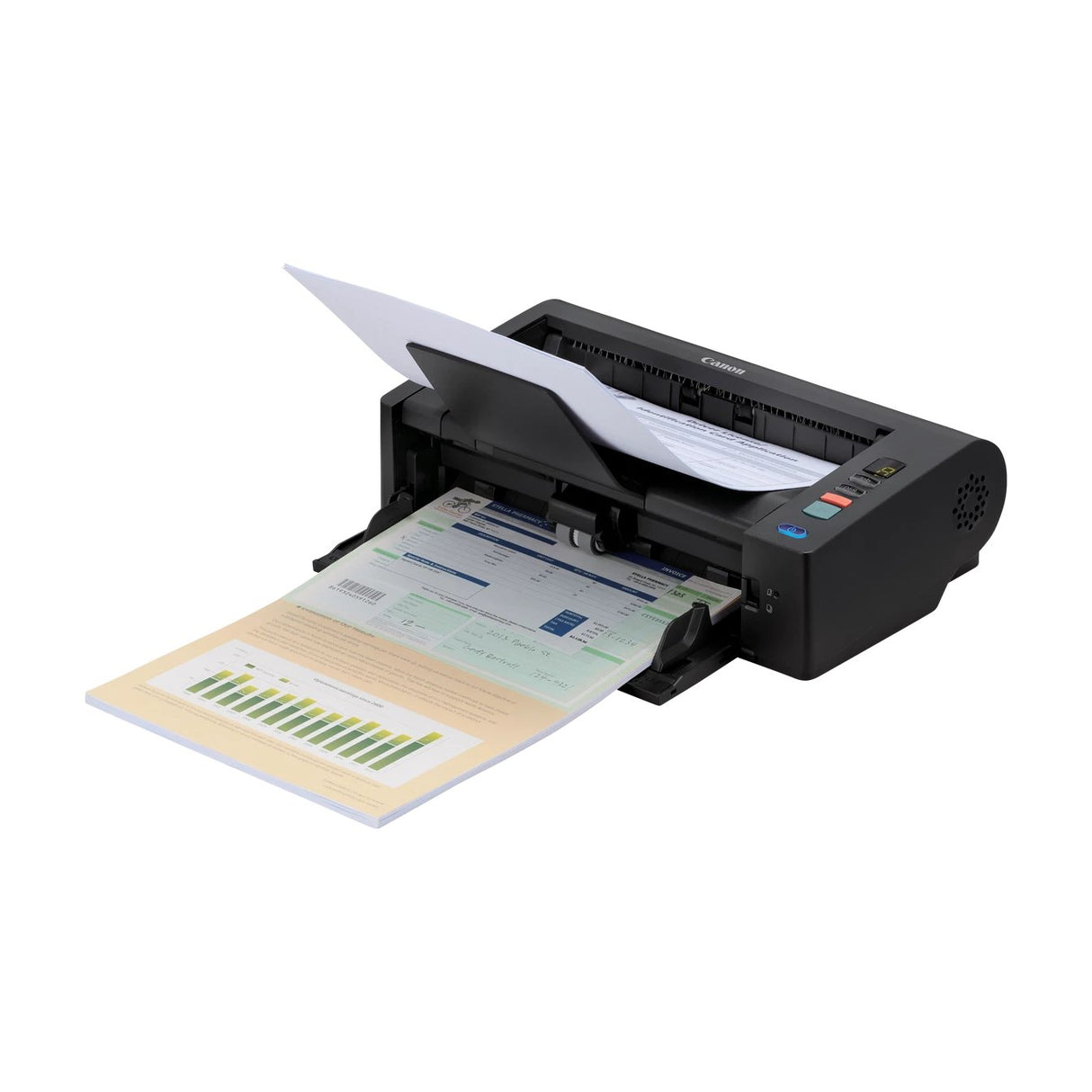 EAN 4528472111452 - Canon imageFORMULA DR-M140II ADF + escáner alimentado por hojas 600 x 600 DPI A4 Negro imagen 1