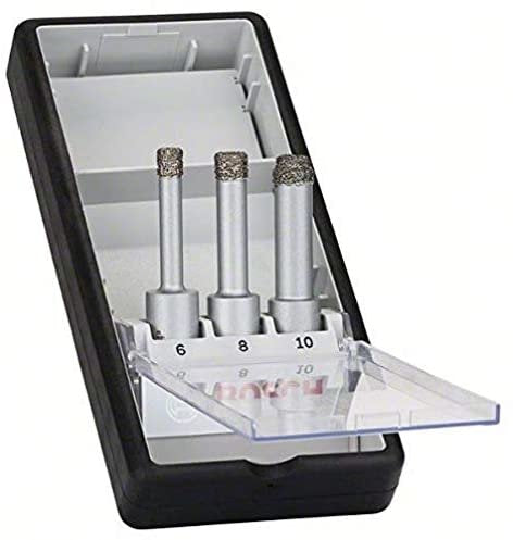 Bosch Perforación De Diamante Seco Robust Line Establecer Fácil Seco Mejor Para Cerámica