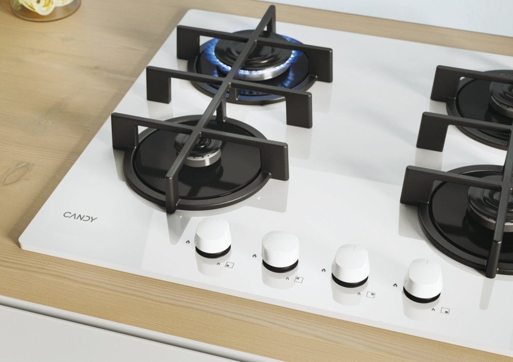 EAN 8059019002163 - Candy CVG6WW Blanco Integrado 59 cm Encimera de gas 4 zona(s) imagen 8