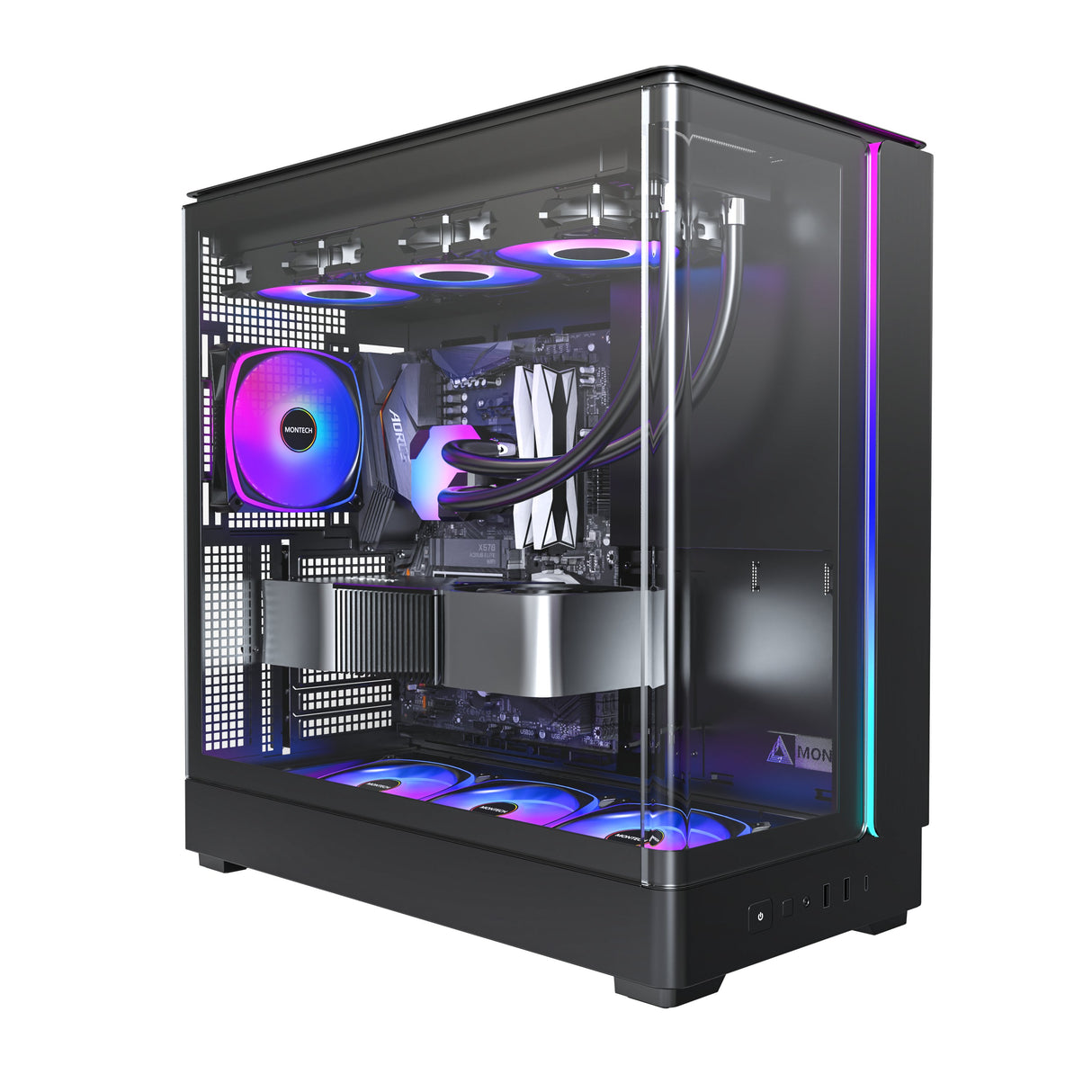 EAN 4710562745863 - Montech King 45 PRO Torre Negro imagen 2