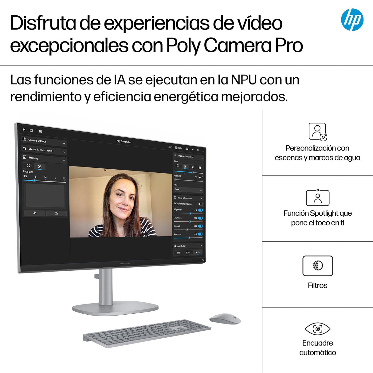 EAN 199251197628 - HP OmniStudio X 27-cs1008ns Copilot+ PC Intel Core Ultra 5 226V 68,6 cm (27") 1920 x 1080 Pixeles PC todo imagen 4