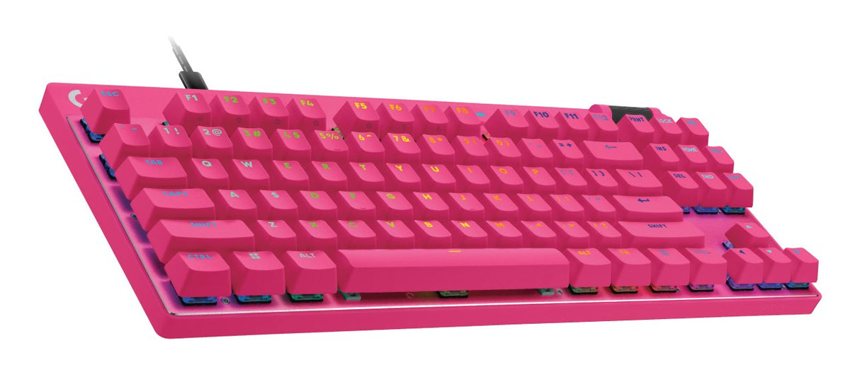 EAN 5099206126497 - Logitech G 920-013249 teclado Juego USB AZERTY Francés Rosa imagen 7
