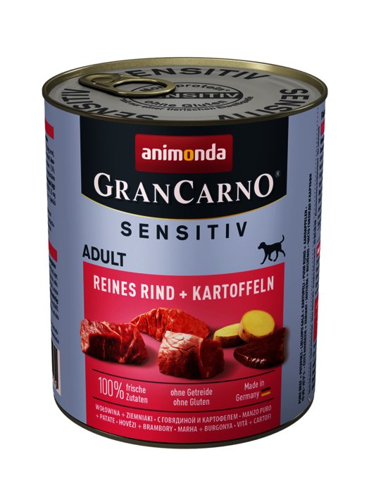 Animonda Grancarno Sensitiv Sabor: Ternera Con Patatas 800g