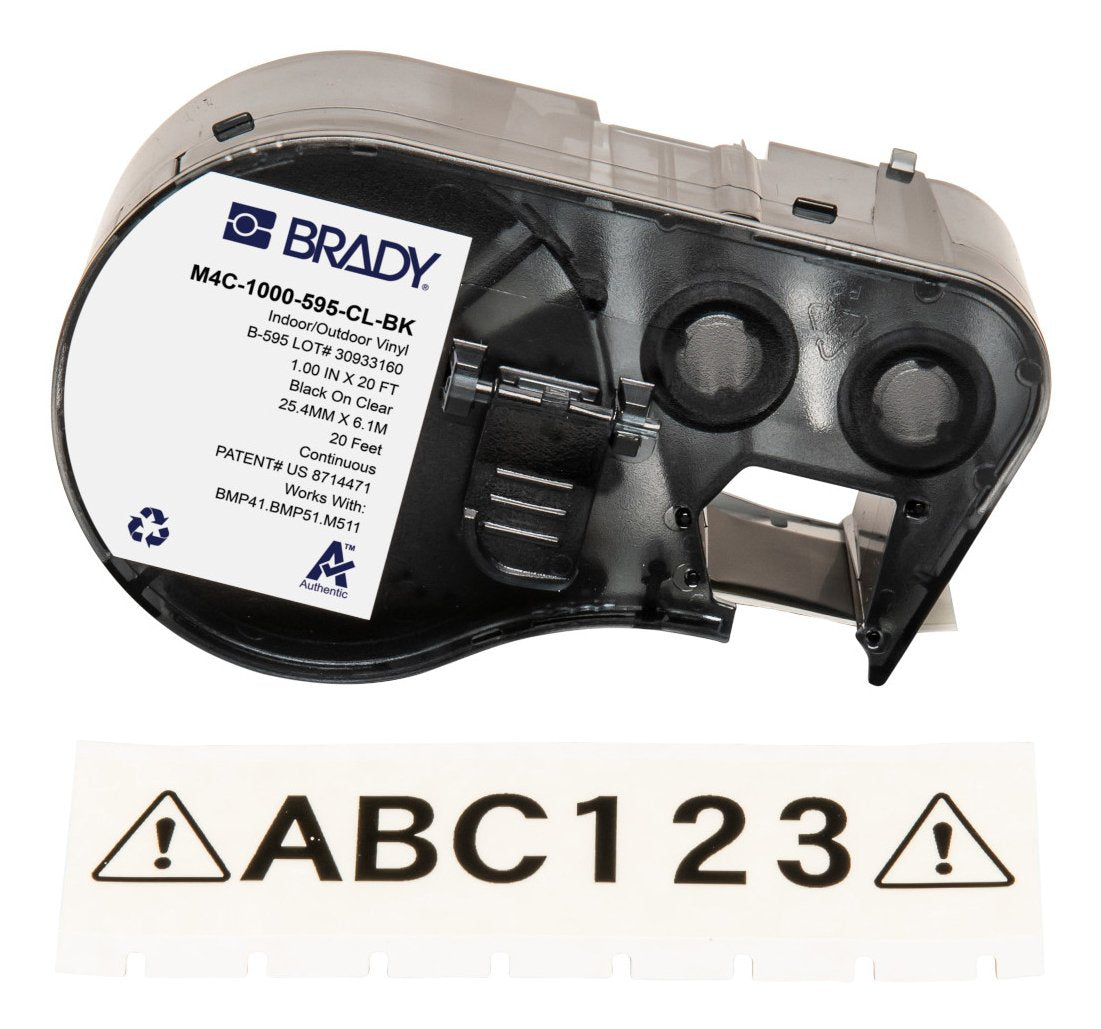 Bmp41/Bmp51/M511 Label Printer Tape