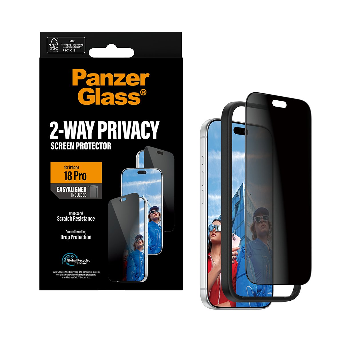 Panzerglass Privacy Protector Iphone 18pro