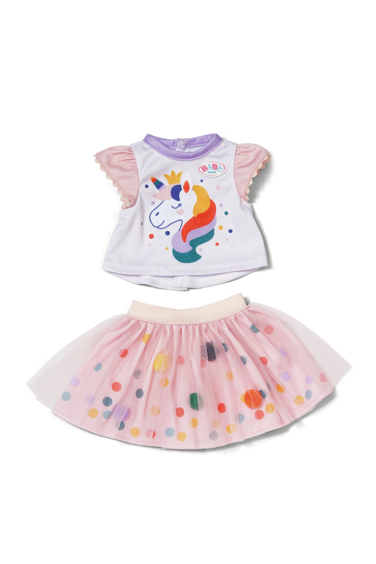 Zapf Creation Baby Born® Vestido Unicornio Con Tutú 43cm, Accesorios Para Muñecas 871720