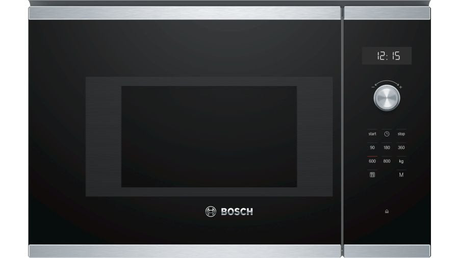EAN 4242005038732 - Bosch Serie 6 BFL524MS0 microondas Negro, Acero inoxidable Solo microondas Integrado 20 L 800 W imagen 1