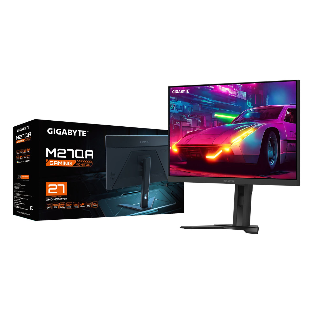EAN 4719331860219 - GIGABYTE M27QA pantalla para PC 68,6 cm (27") 2560 x 1440 Pixeles Quad HD LED Negro imagen 6