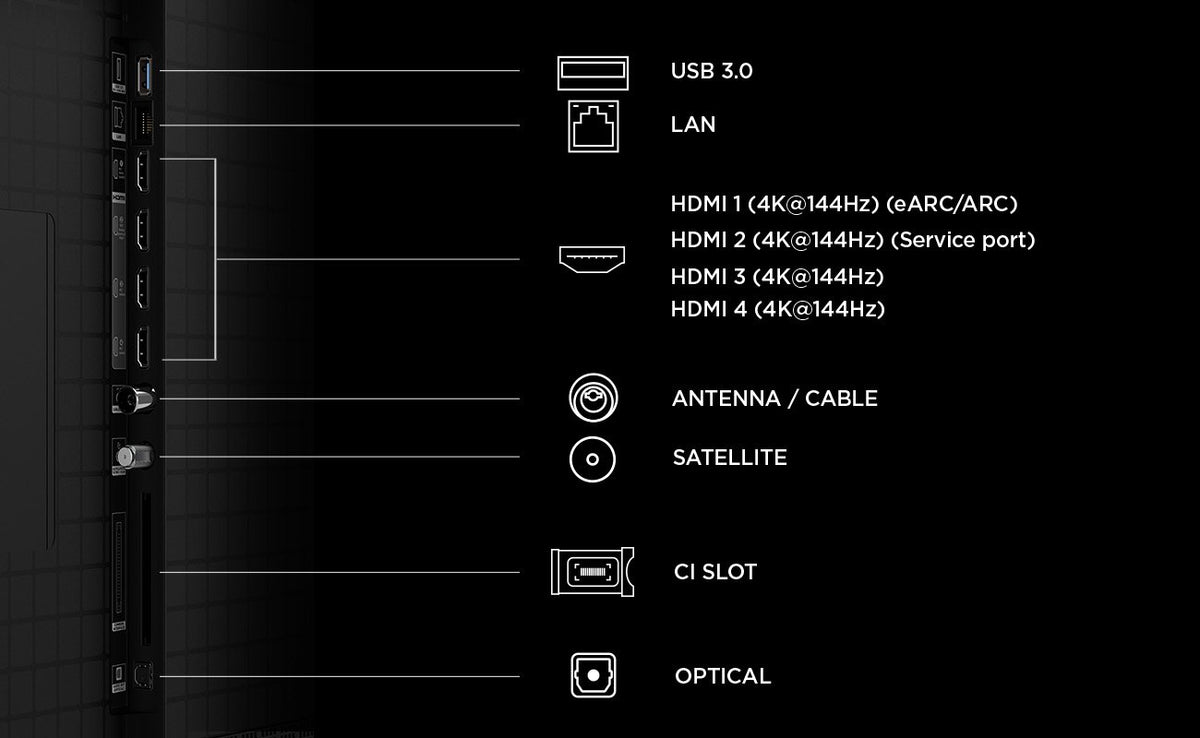 EAN 5901292529888 - TCL C8L 85C8L Televisor 2,16 m (85") 4K Ultra HD Smart TV Wifi Negro 6000 cd / m² imagen 6