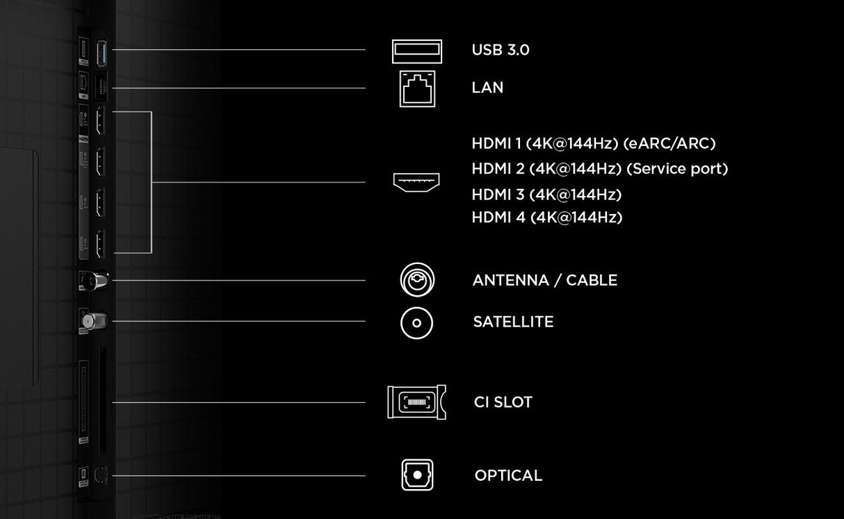 EAN 5901292529901 - TCL C8L 65C8L Televisor 165,1 cm (65") 4K Ultra HD Smart TV Wifi Negro 6000 cd / m² imagen 6