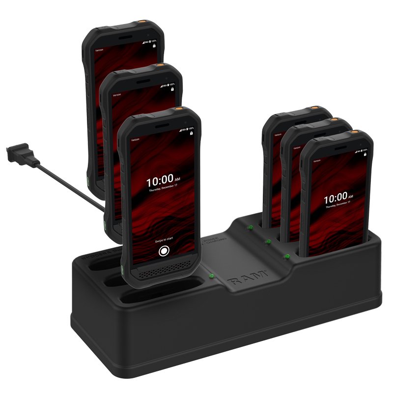 EAN 793442013812 - RAM Mounts RAM-DOCK-6G-KYO1PU organizador para estación de carga Independiente Compuesto Negro imagen 3