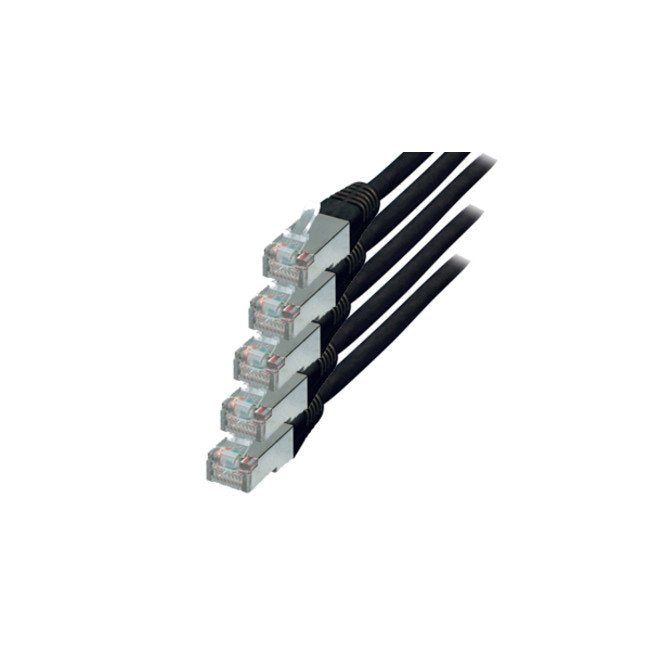 EAN 4017538063236 - S/CONN maximum connectivity Cat.6 S/FTP 0.25 m cable de red Negro 0,25 m Cat6 S/FTP (S-STP) imagen 1