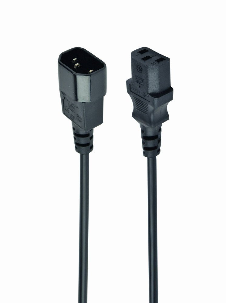 EAN 8716309011310 - Gembird PC-189 cable de transmisión Negro C14 acoplador imagen 2