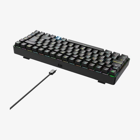 EAN 8436545693452 - Hiditec GKE010005 teclado Juego USB + RF Wireless + Bluetooth QWERTY Español Negro imagen 5
