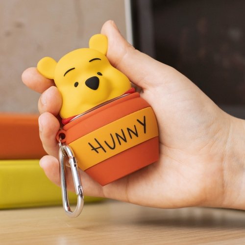 Thumbsup! Funda Powersquad Airpods "Pooh" Silicona 3d