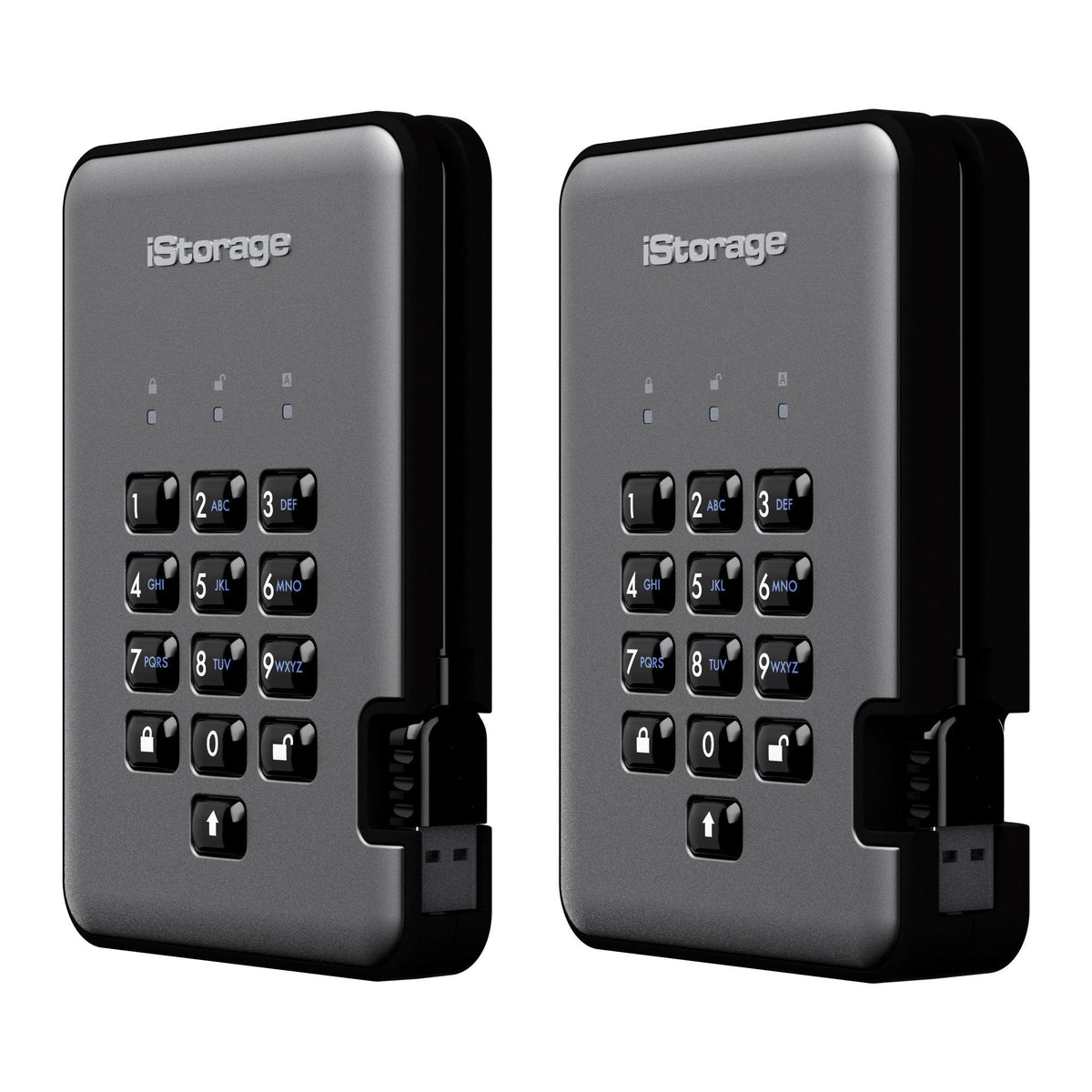Disco Externo Hdd Origin Storage Istorage Diskashur Pro2 1000 Gb Negro, Grafito