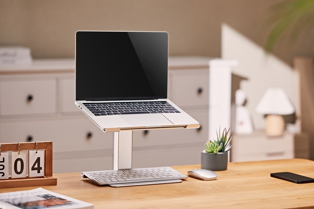 EAN 8716309127738 - Gembird NBS-D1-02 soporte para ordenador portátil Plata 39,6 cm (15.6") imagen 10