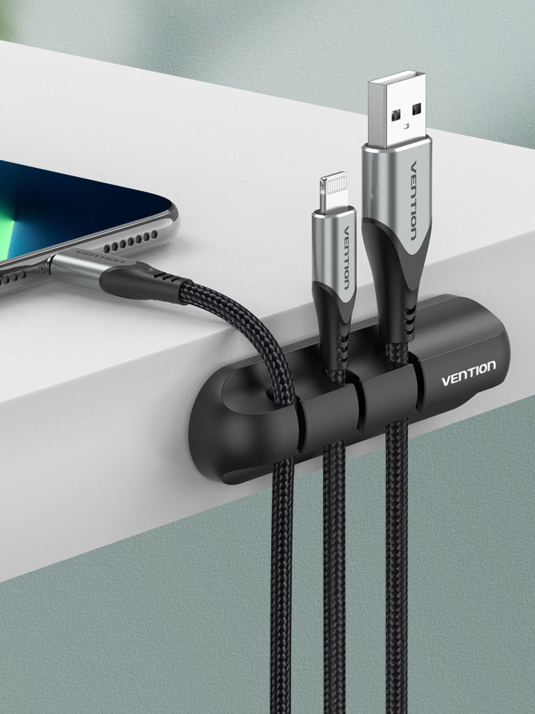 Organizador De Cables En Espiral Vention Kbtb0 3 Puertos