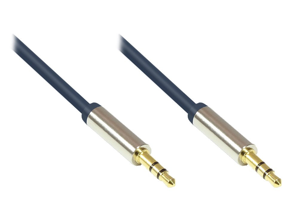 EAN 4014619718474 - Alcasa GC-M0040 cable de audio 1,5 m 3,5mm Azul imagen 1