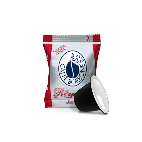 Cápsula Borbone Respresso Comp. Nespresso Miscela Roja 100pz