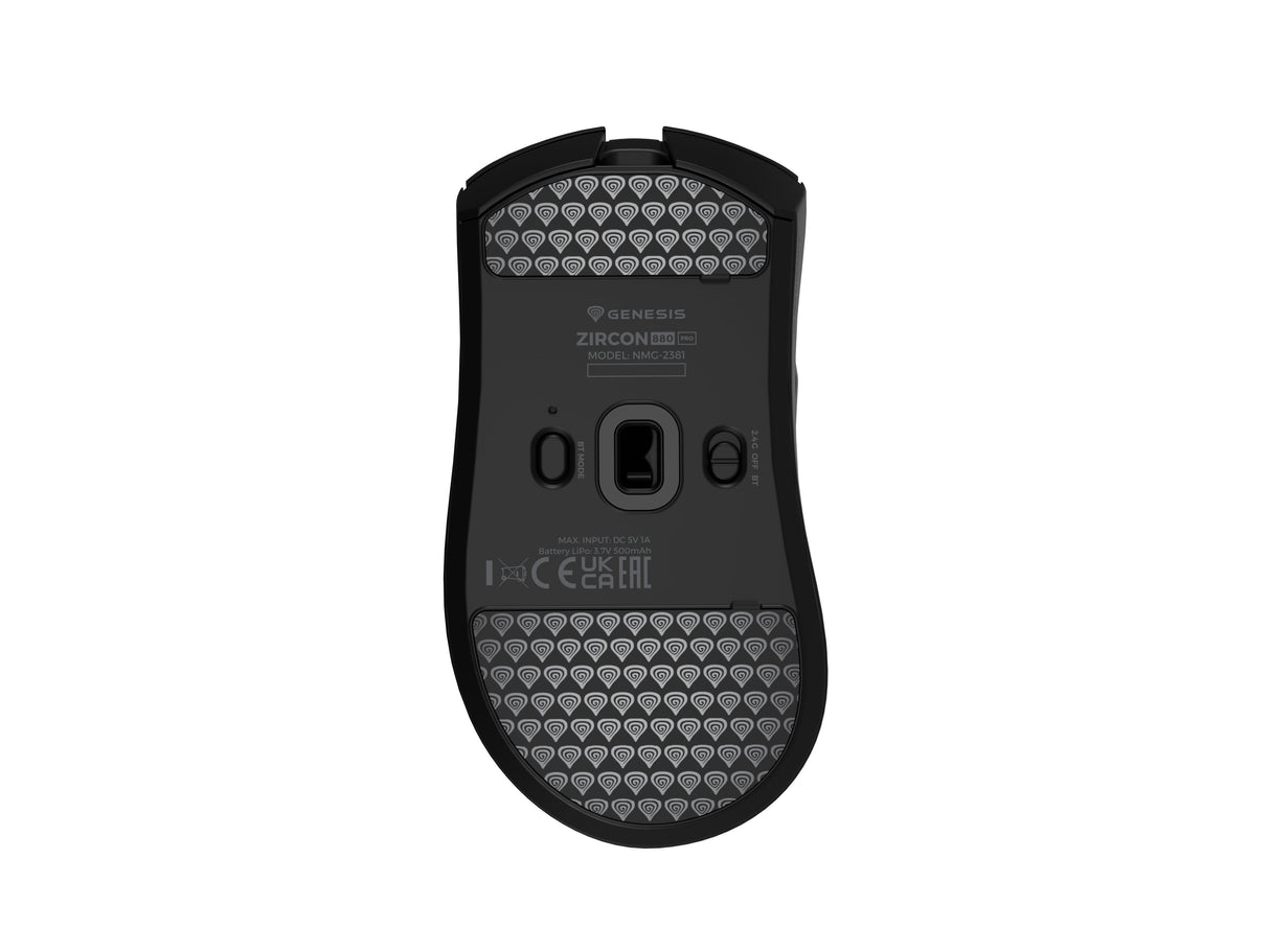 EAN 5901969449990 - GENESIS Zircon 880 Pro ratón Juego mano derecha RF Wireless + Bluetooth + USB Type-C Óptico 30000 DPI imagen 11