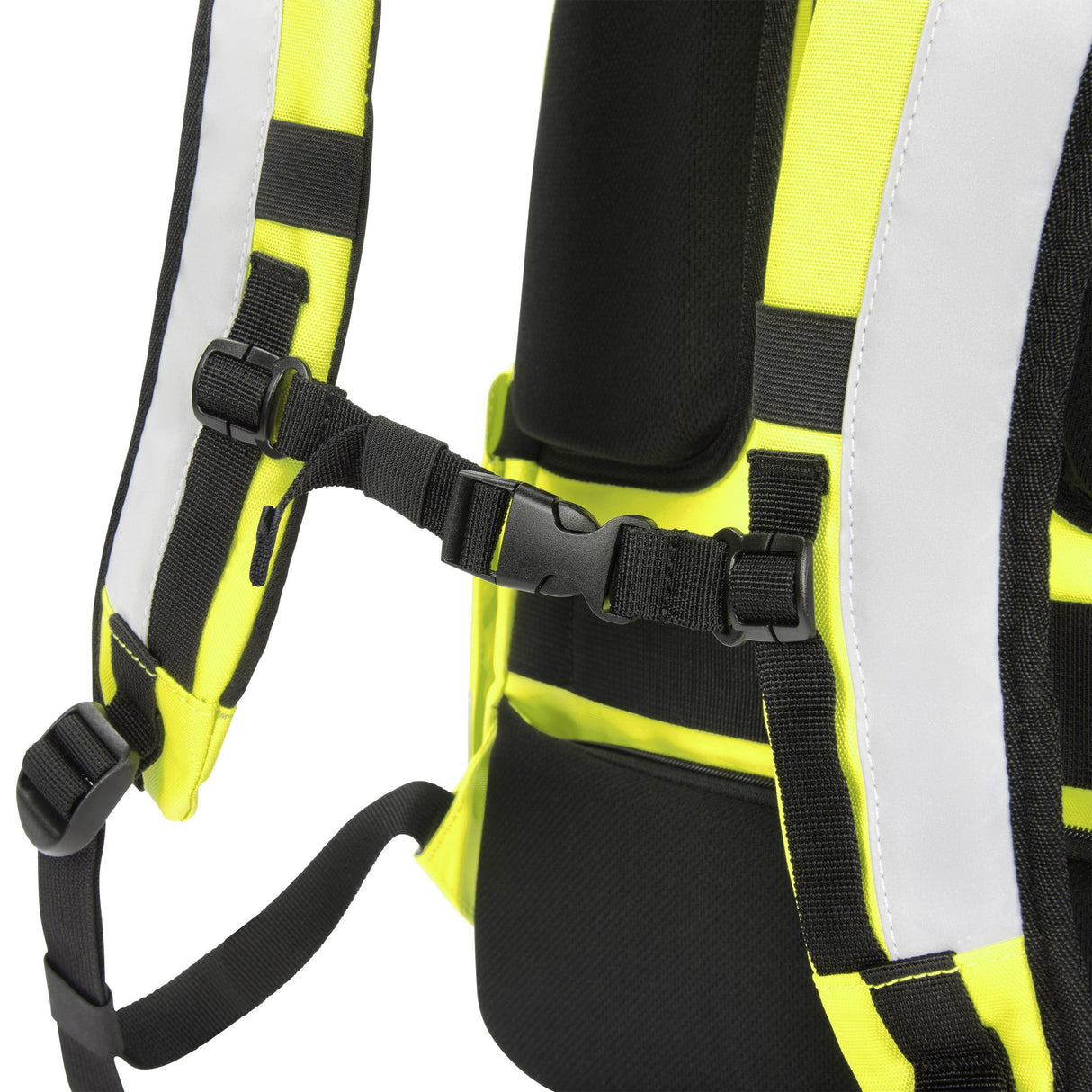 EAN 7640239422254 - DICOTA Hi-Vis V2 mochila Mochila de senderismo Amarillo Tereftalato de polietileno (PET), Termoplástico d imagen 11