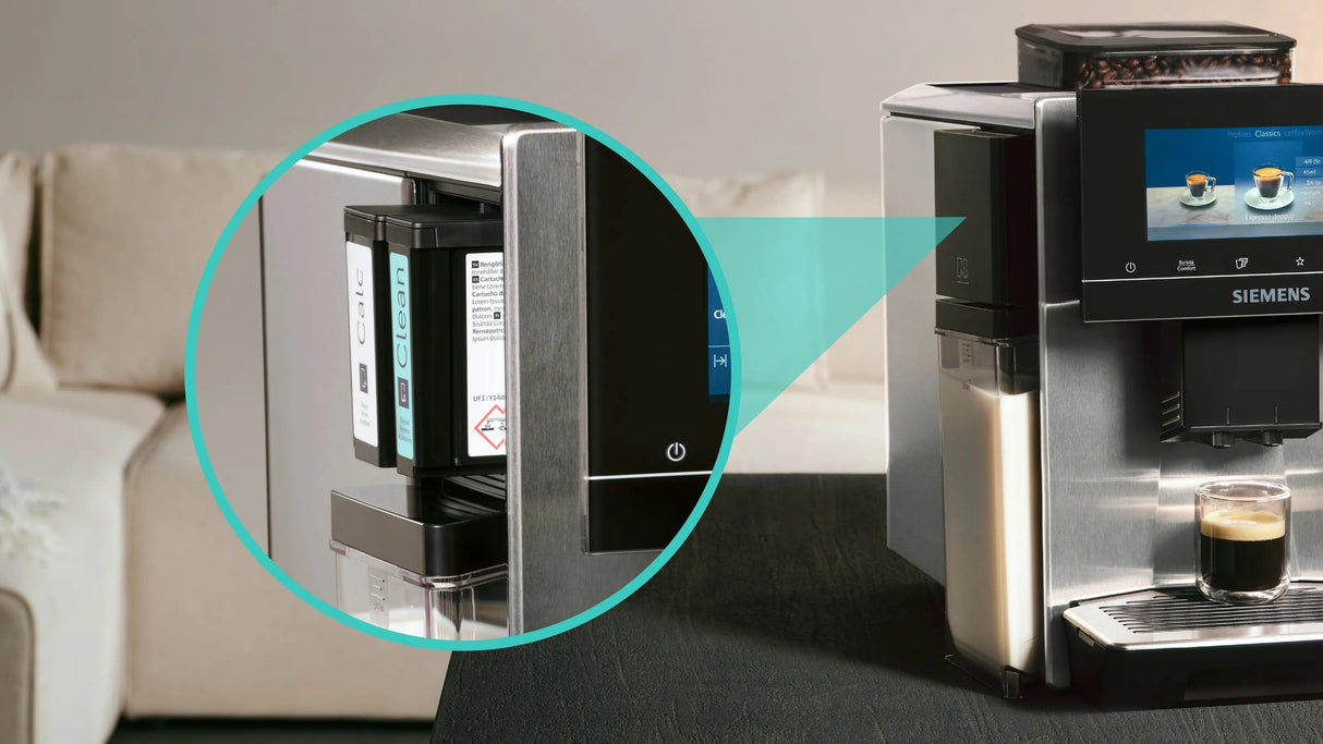 Siemens Tq903dz3, Superautomática Acero Fino Cepillado